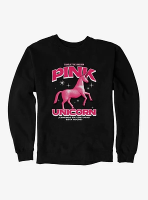 Charlie The Unicorn Pink Sweatshirt