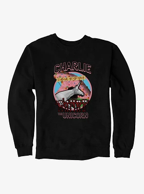 Charlie The Unicorn Candy Mountain Sweatshirt