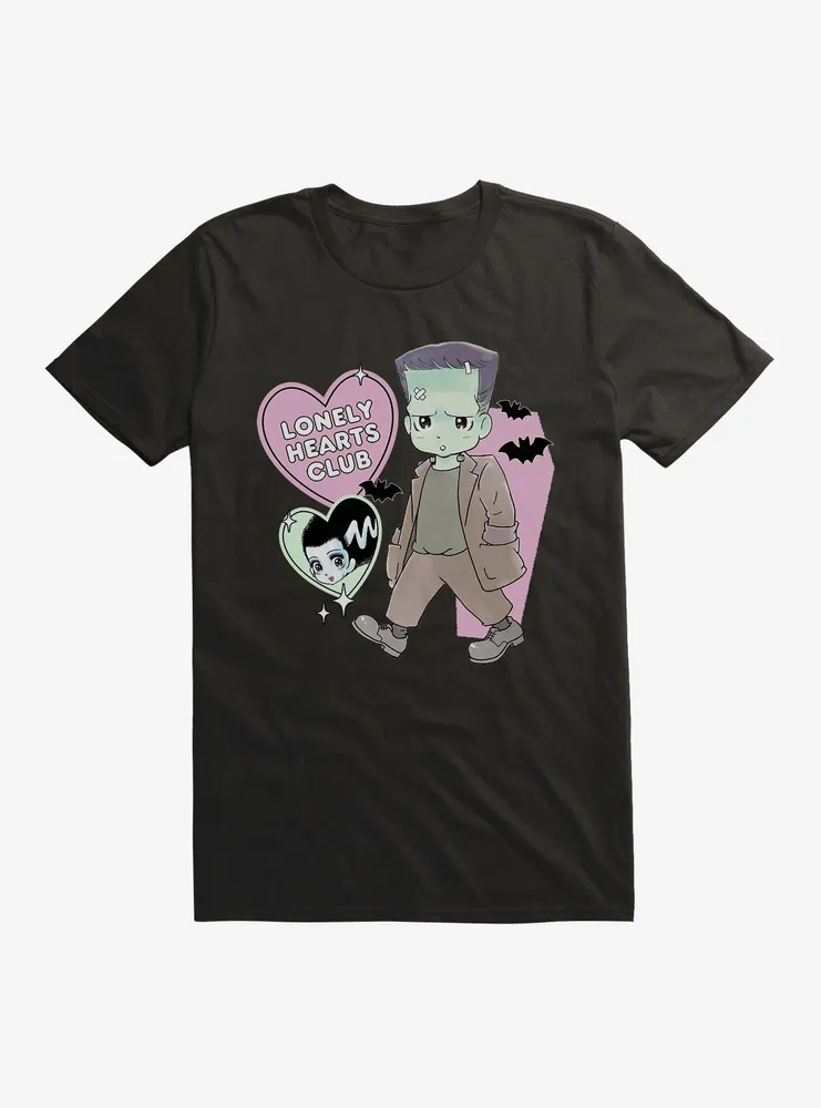 Universal Monsters Lonely Hearts Club T-Shirt