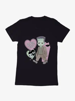 Universal Monsters Lonely Hearts Club Womens T-Shirt