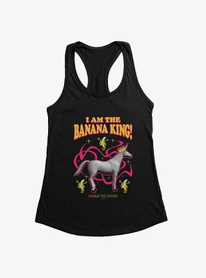 Charlie The Unicorn Banana King! Girls Tank