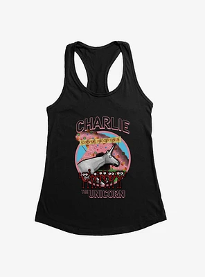 Charlie The Unicorn Candy Mountain Girls Tank