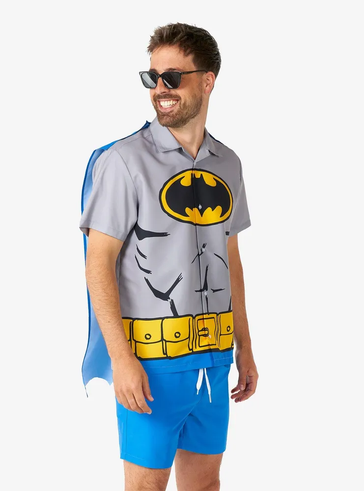 DC Comics Batman Button-Up Shirt and Short