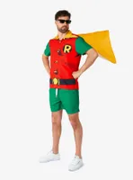 DC Comics Batman Robin Button-Up Shirt and Short