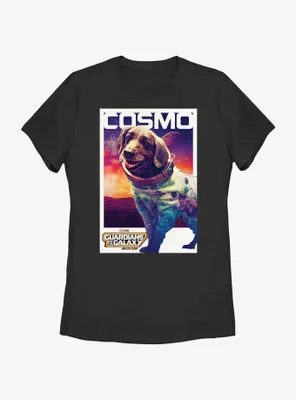 Guardians Of The Galaxy Vol. 3 Cosmo Poster Womens T-Shirt