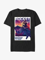 Guardians Of The Galaxy Vol. 3 Rocket Poster T-Shirt
