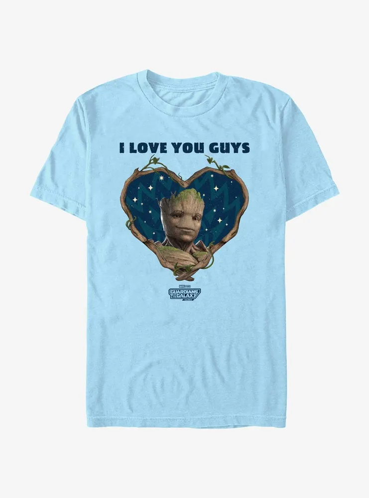 Guardians Of The Galaxy Vol. 3 I Love You Guys Groot T-Shirt