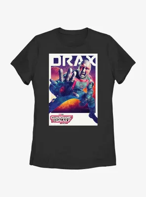 Guardians Of The Galaxy Vol. 3 Drax Poster Womens T-Shirt