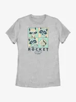 Guardians Of The Galaxy Vol. 3 Rocket Boxes Womens T-Shirt