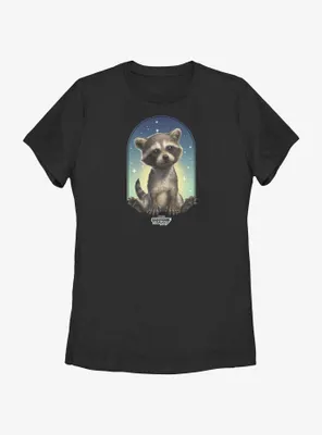 Guardians Of The Galaxy Vol. 3 Rocket Frame Womens T-Shirt