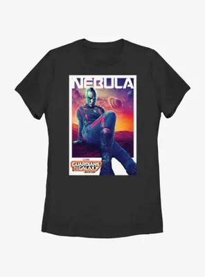 Guardians Of The Galaxy Vol. 3 Nebula Poster Womens T-Shirt