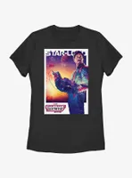 Guardians Of The Galaxy Vol. 3 Quill Starlord Poster Womens T-Shirt