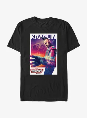 Guardians Of The Galaxy Vol. 3 Kraglin Poster T-Shirt
