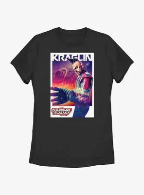 Guardians Of The Galaxy Vol. 3 Kraglin Poster Womens T-Shirt