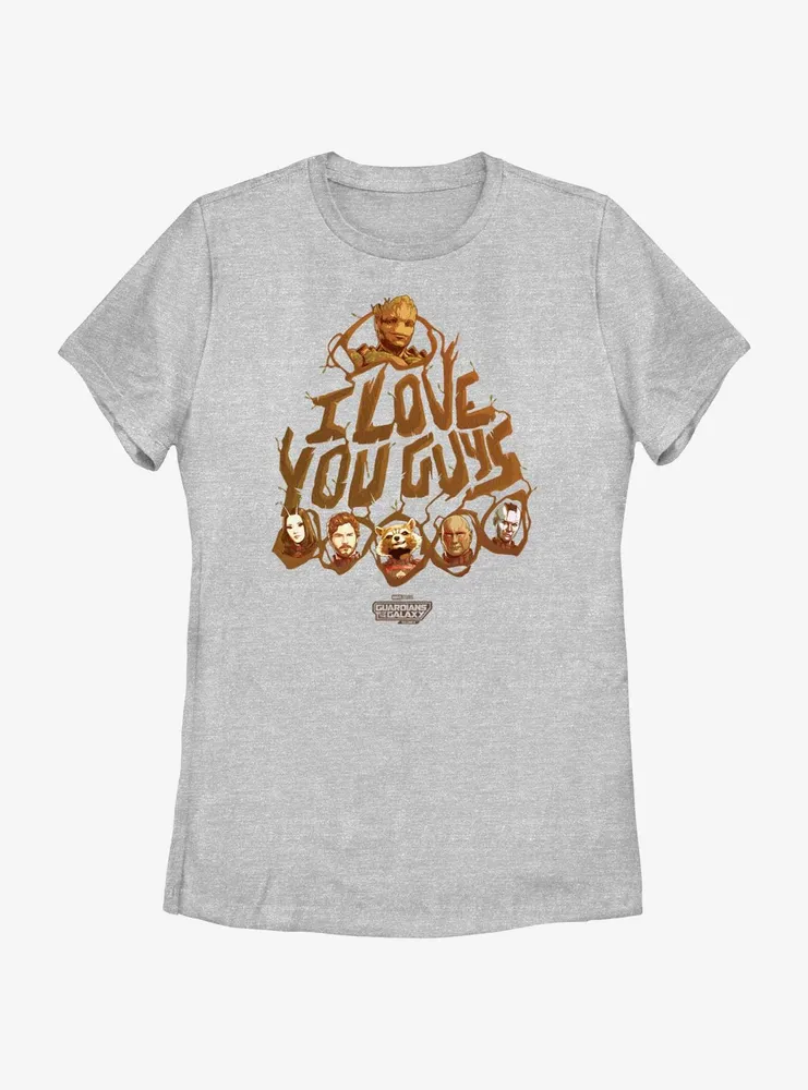 Guardians Of The Galaxy Vol. 3 Love You Guys Womens T-Shirt