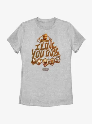 Guardians Of The Galaxy Vol. 3 Love You Guys Womens T-Shirt