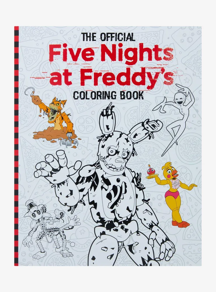 Freddy, Five Nights at Freddy's coloring page printable game