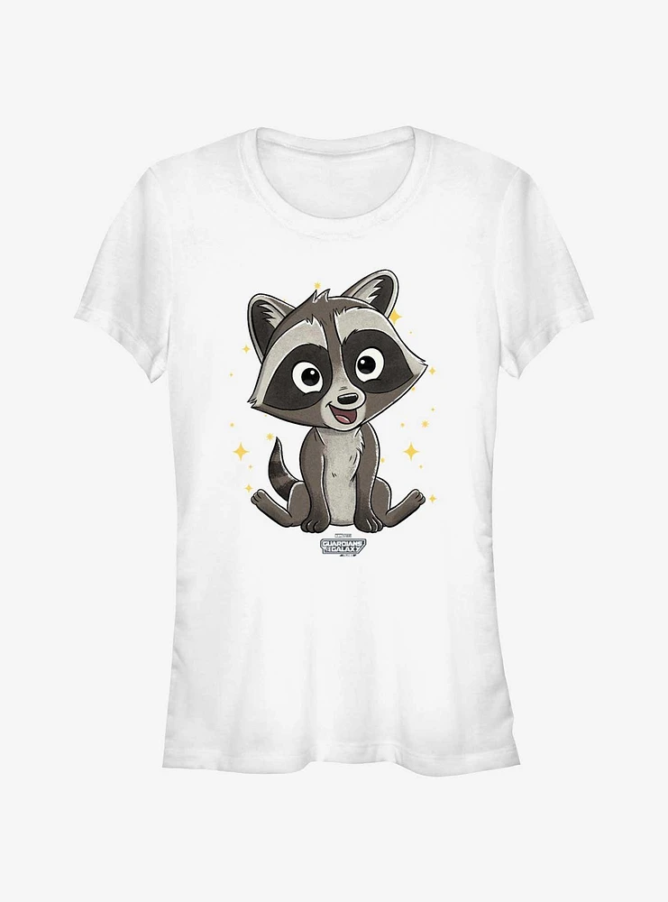 Guardians Of The Galaxy Vol. 3 Rocket Toon Girls T-Shirt