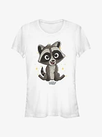 Guardians Of The Galaxy Vol. 3 Rocket Toon Girls T-Shirt