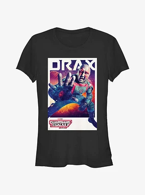 Guardians Of The Galaxy Vol. 3 Drax Poster Girls T-Shirt
