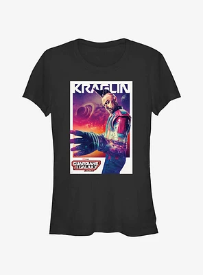 Guardians Of The Galaxy Vol. 3 Kraglin Poster Girls T-Shirt