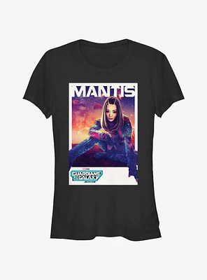 Guardians Of The Galaxy Vol. 3 Mantis Poster Girls T-Shirt