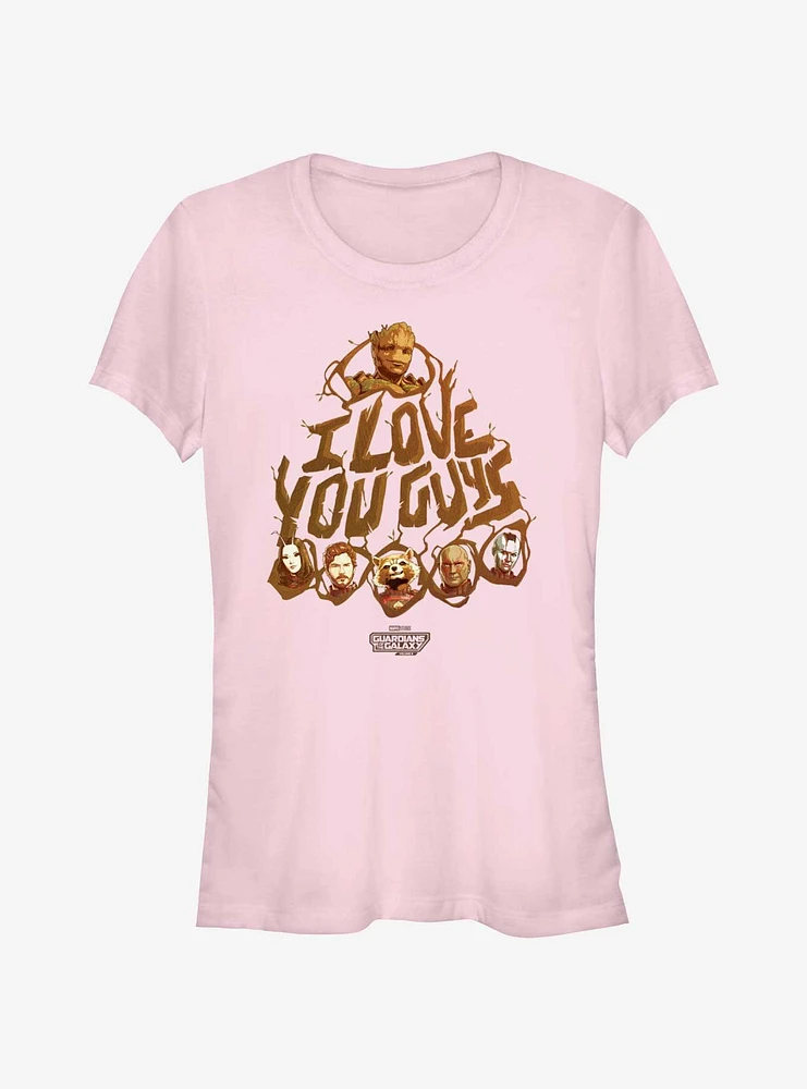 Guardians Of The Galaxy Vol. 3 Love You Guys Girls T-Shirt