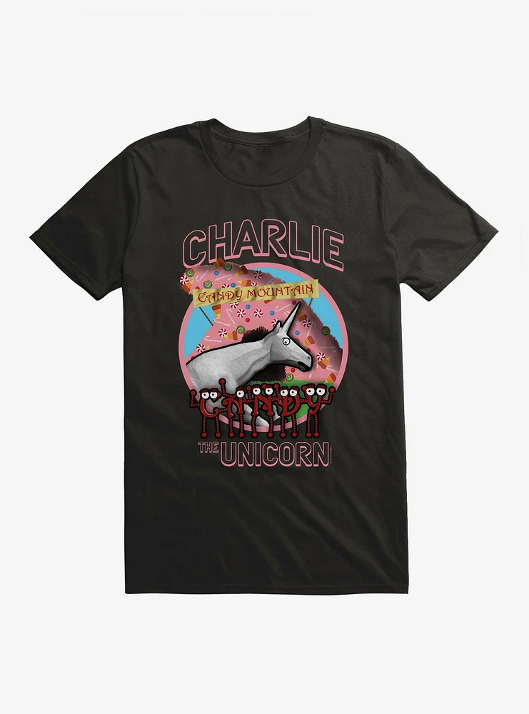 Charlie The Unicorn Candy Mountain T-Shirt
