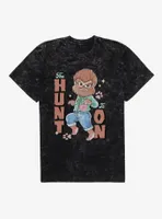 Universal Monsters The Hunt Is On Mineral Wash T-Shirt