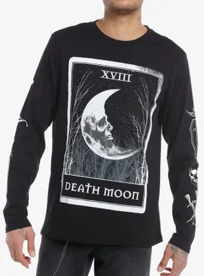 Social Collision Death Moon Long-Sleeve T-Shirt