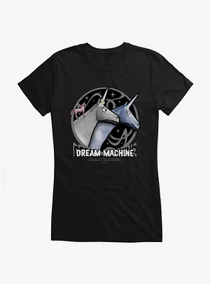 Charlie The Unicorn Dream Machine Girls T-Shirt