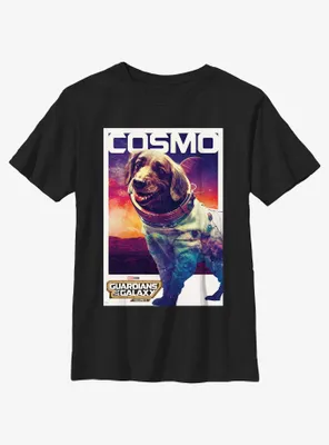 Guardians Of The Galaxy Vol. 3 Cosmo Poster Youth T-Shirt