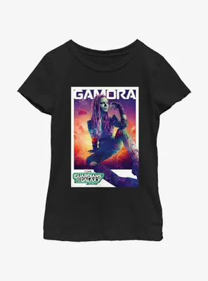 Guardians Of The Galaxy Vol. 3 Gamora Poster Youth Girls T-Shirt