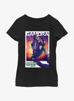 Guardians Of The Galaxy Vol. 3 Gamora Poster Youth Girls T-Shirt