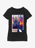 Guardians Of The Galaxy Vol. 3 Nebula Poster Youth Girls T-Shirt