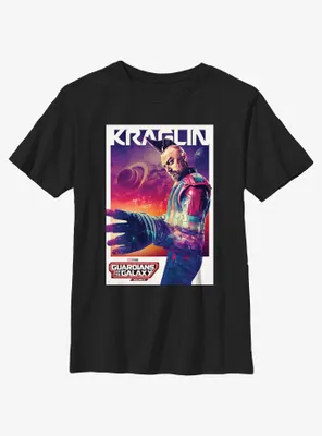 Guardians Of The Galaxy Vol. 3 Kraglin Poster Youth T-Shirt