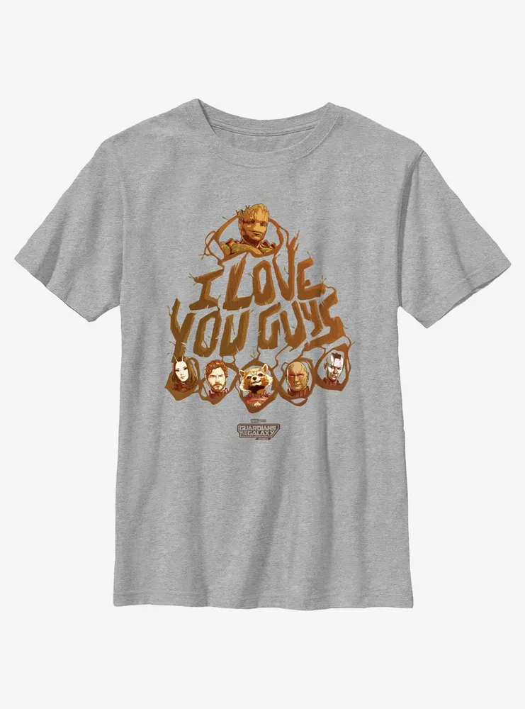 Guardians Of The Galaxy Vol. 3 Love You Guys Youth T-Shirt