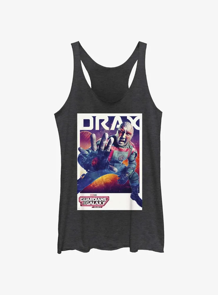 Guardians Of The Galaxy Vol. 3 Drax Poster Womens Tank Top