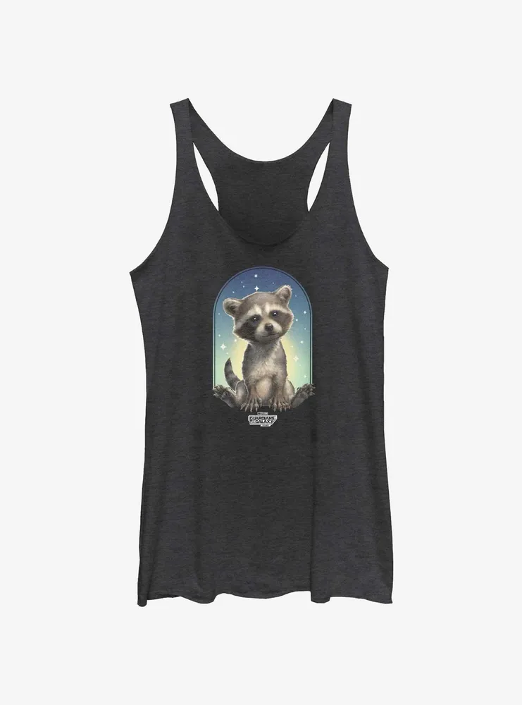 Guardians Of The Galaxy Vol. 3 Rocket Frame Womens Tank Top