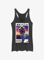Guardians Of The Galaxy Vol. 3 Cosmo Poster Womens Tank Top
