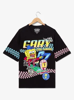 SpongeBob SquarePants Gary the Snail Racing T-Shirt - BoxLunch Exclusive