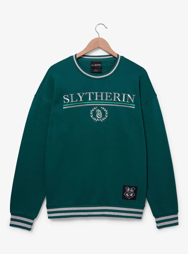 Harry Potter Slytherin House Emblem Crewneck - BoxLunch Exclusive