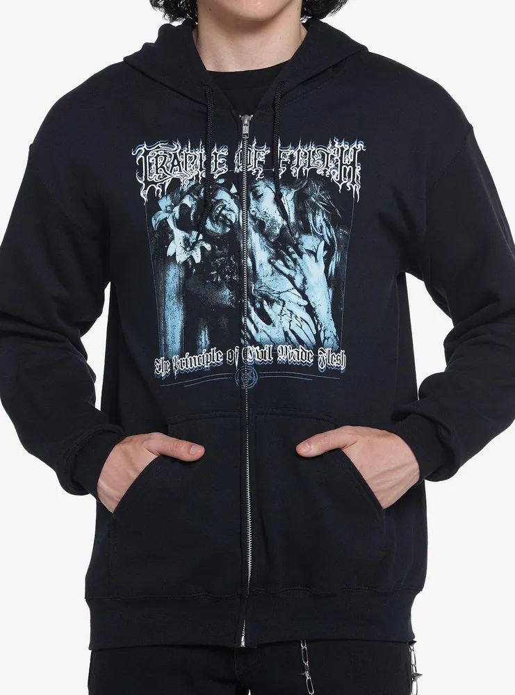 Cradle Of Filth The Principle Evil Made Flesh Album Art Hoodie