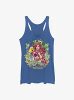 Disney The Little Mermaid Coral Queen Womens Tank Top