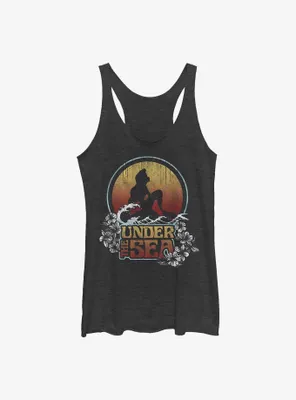 Disney The Little Mermaid Under Sunset Womens Tank Top