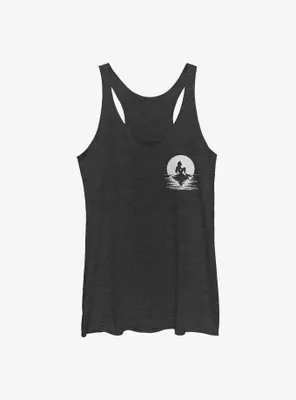 Disney The Little Mermaid Pocket Moon Womens Tank Top