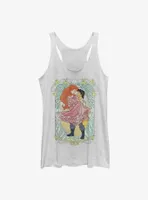 Disney The Little Mermaid Ariel and Eric Ever After Womens Tank Top