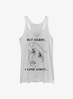 Disney The Little Mermaid Ariel But Daddy I Love Him Womens Tank Top