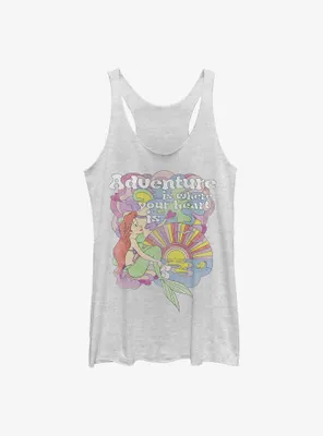Disney The Little Mermaid Adventure Is Where Your Heart Womens Tank Top