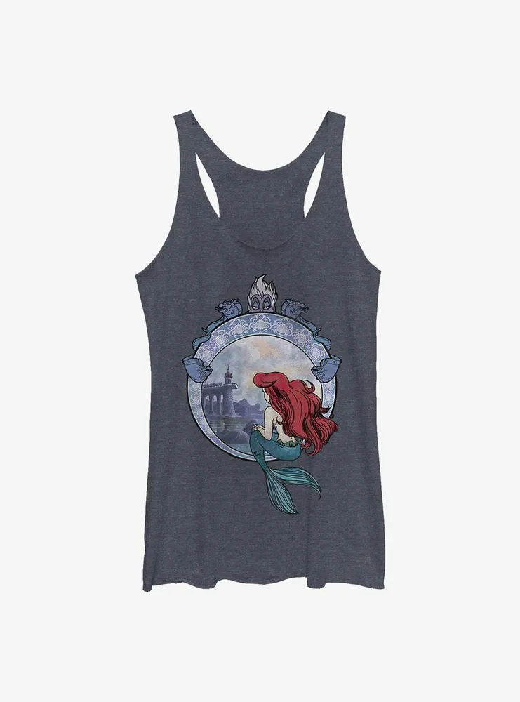 Disney The Little Mermaid Ariel Dreaming Of Your World Womens Tank Top